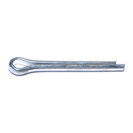 Midwest Fastener 1/4" x 2" Zinc Plated Steel Cotter Pins 100PK 04047